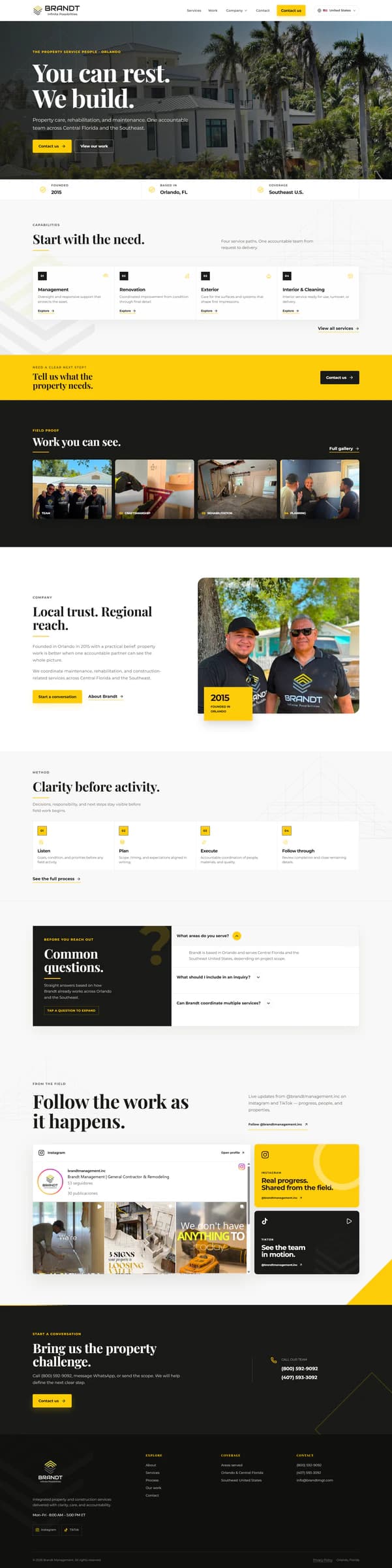 Brandt Management · Escritorio